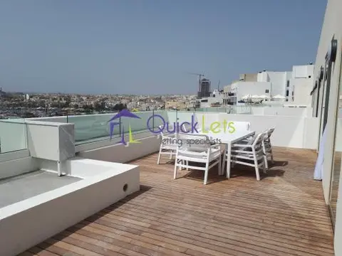 1 bedroom Penthouse to rent in Sliema