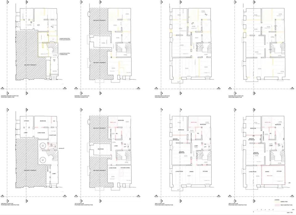 Valletta, Finished Block of Apartments