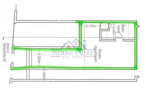 1 Bedroom Maisonette For Sale in Hamrun