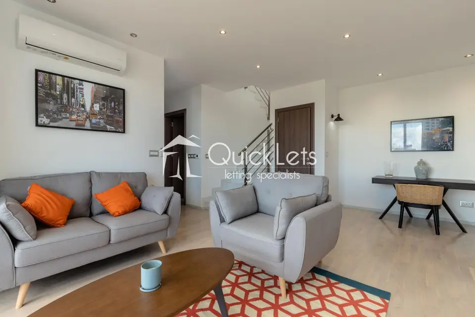 2 bedroom Penthouse to rent in Swieqi