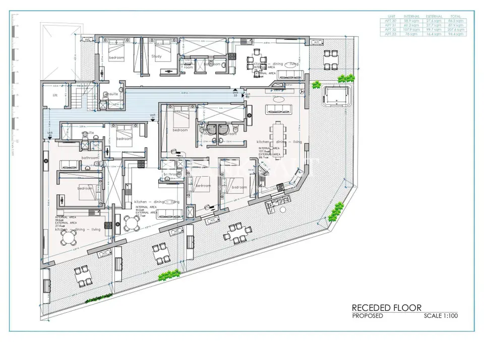Xlendi, Shell form Penthouse