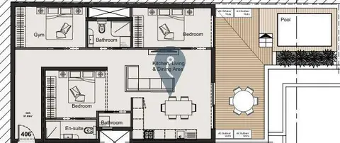 3 Bedroom Penthouse For Sale in Paola