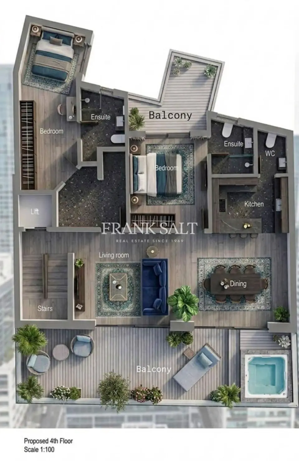 2 bedroom Penthouse for sale in Fgura