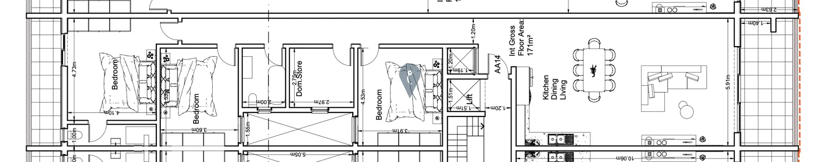 3 bedroom Apartment for sale in Pieta