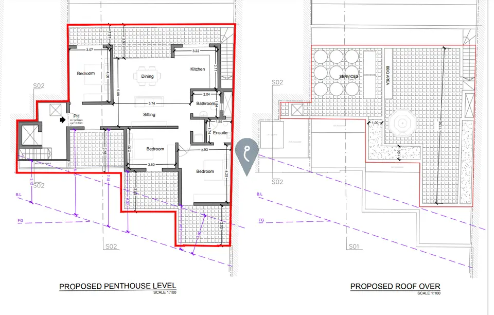 3 bedroom Penthouse for sale in St. Julians
