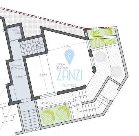 1 bedroom Office for sale in Birkirkara