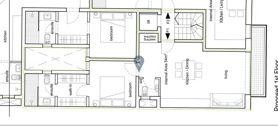 1 bedroom Apartment for sale in San Gwann