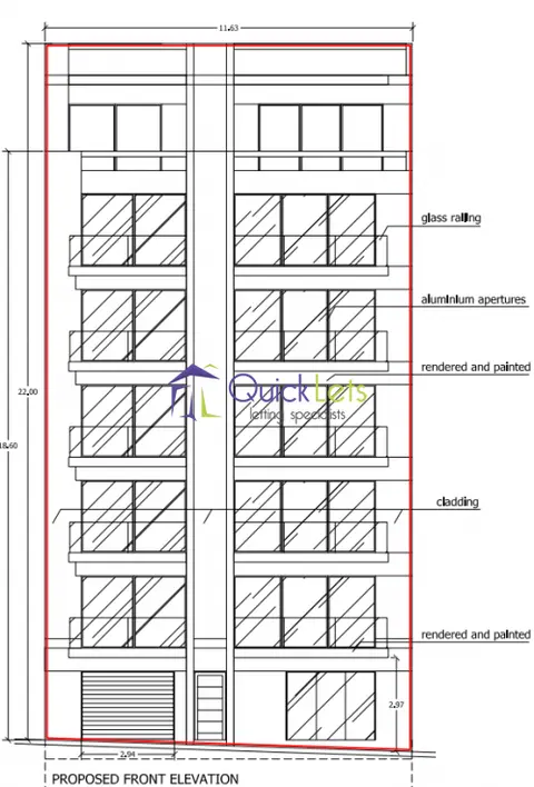 22 bedroom Block to rent in Ta' Xbiex