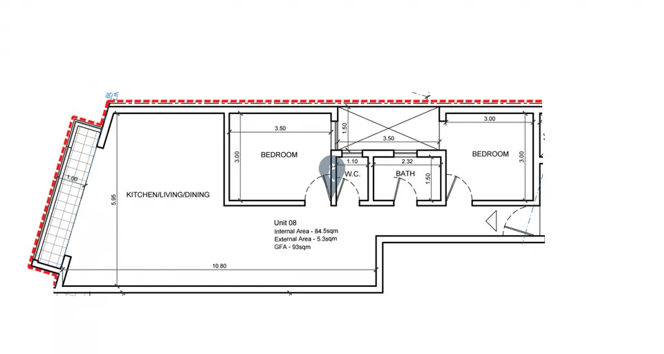 2 bedroom Penthouse for sale in Balzan