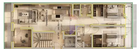 3 Bedroom Apartment For Sale in Birkirkara
