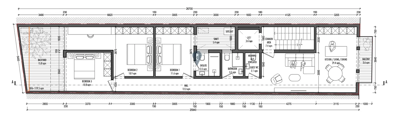 3 bedroom Apartment for sale in Marsaskala